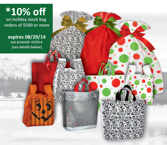 New Holiday Gift Bags - download image to view special offer
